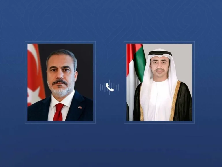 Abdullah Bin Zayed Offers Condolences To Türkiye FM Over Helicopter Crew Martyrdom
