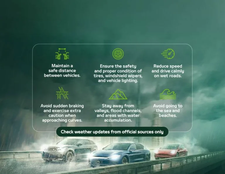 Dubai Police Urge Strict Compliance with Weather Safety Instructions to Avoid Potential Risks