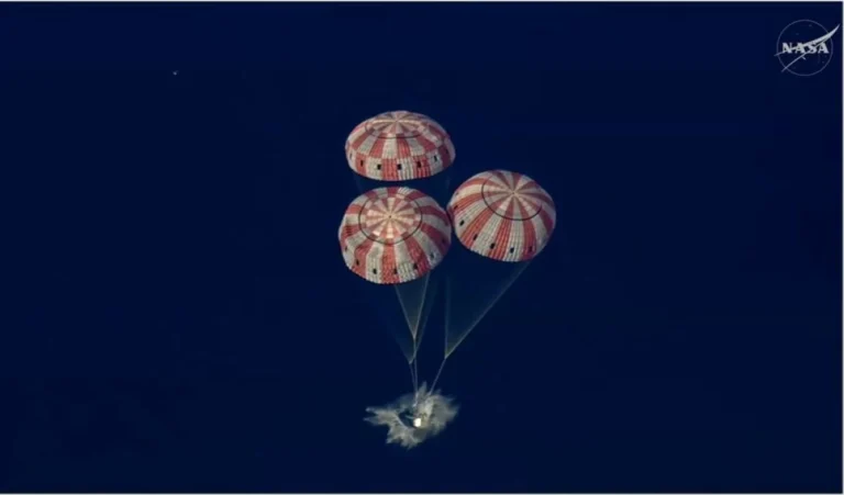 Artemis II astronauts make historic return from moon with a splashdown off San Diego